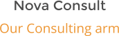 Nova Consult Our Consulting arm